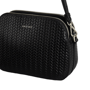 Radley Dukes Place  Weave Emboss Medium Ziptop Crossbody